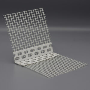 Paraspigolo PVC con rete flessibile