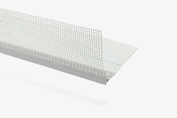 ANGOLARE ROMPIGOCCIA PVC CON RETE 10+10, MODELLO PER FINESTRE SPORGENTE