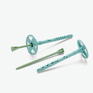 Tassello ISOLFIX a percussione con chiodo in plastica - 2° vita da 10 HTVF ECO